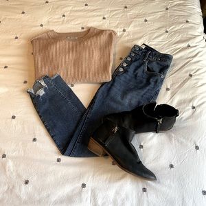 Abercrombie & Fitch High Rise Super Skinny Ankle